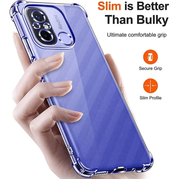 Clear TPU Case for Xiaomi Redmi 13C 12C 12 5G 10C 4G 10A 10 9T 9A 9C Nfc 9 8A 8 Phone Case Shockproof soft Cover 6