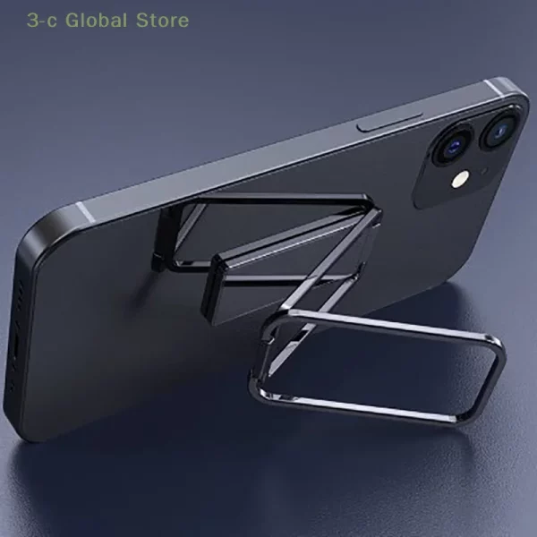 Metal Universal Finger Ring Phone Holder Stand Bracket Mini Phone Holder 360 Degree Rotating For Mobile Phone Pad Back Sticker 5