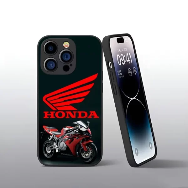 Motorcycle Racing HONDA Phone Case for 15 Pro Max for iphone 14 13 12 Mini 11 Xr X Xs Pro Max 8 Plus Back Covers 3