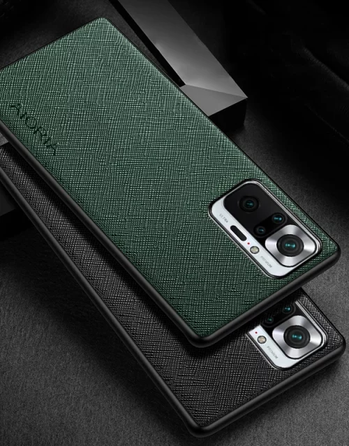 Case for Xiaomi Redmi Note 10 Pro 10T 5G 10S funda Cross pattern Leather cover Luxury coque for  redmi note 10 pro case 1