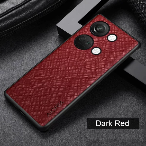 Case for Oneplus Nord 3 2T CE 2 3 Lite CE2 CE3 N10 N20 N30 N200 Cross pattern Leather cover Luxury coque for Oneplus Nord 3 case 4