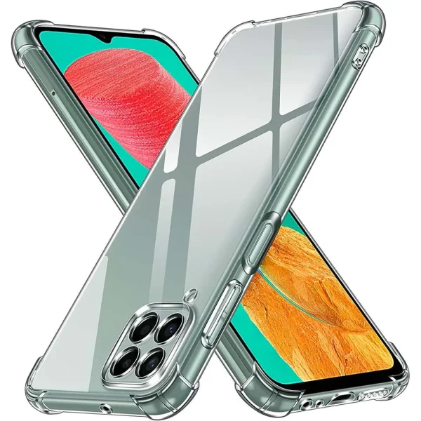 1.5MM Thick Air-Bag Clear Case For Samsung Galaxy M12 M22 M32 M42 M52 M51 M33 5G M53 M23 M13 4G Shockproof Soft Silicone Cover 1