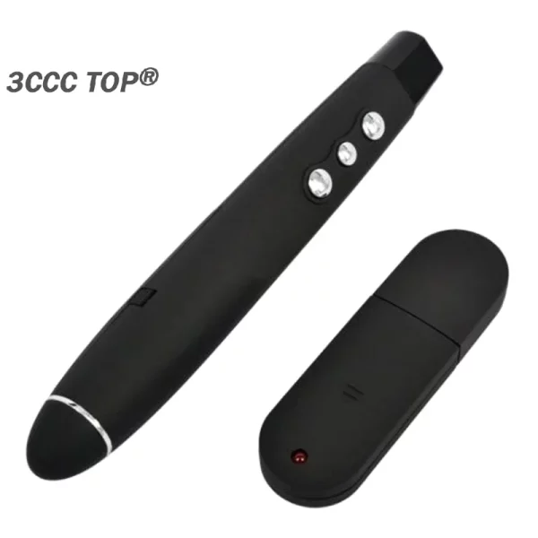 Presentation Clicker Office Classroom Remote Control Wireless Slide Presenter Pointer Controlling Equipment Computer Accessory 2