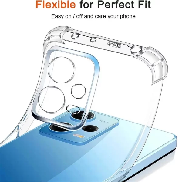 Transparent TPU Case for Xiaomi Redmi Note 12 Pro 4G 12 5G 12S 11 Pro 10 Pro 10S 10 Shockproof Case for Redmi Note 12 Pro Plus 5