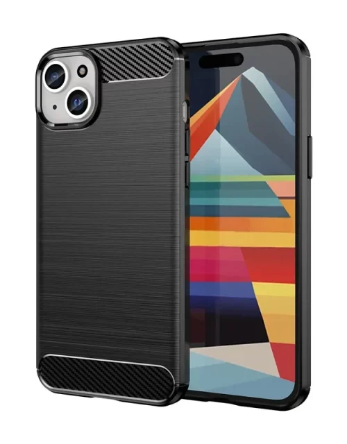 For iphone 7 8 Plus X XR XS Max Case Carbon Fiber Silicone Phone Cases For iphone 11 12 Mini 13 14 15 Pro Max Cover 1