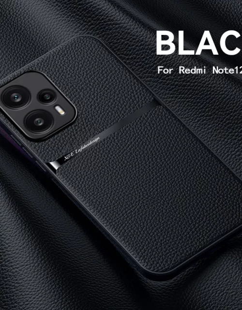 Luxury Magnetic Leather Solid Color Phone Case For Mi Poco X5 Pro X5 Shockproof Back Cover For Poco F3 F5 Pro 1