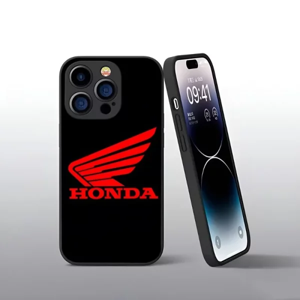 Motorcycle Racing HONDA Phone Case for 15 Pro Max for iphone 14 13 12 Mini 11 Xr X Xs Pro Max 8 Plus Back Covers 5