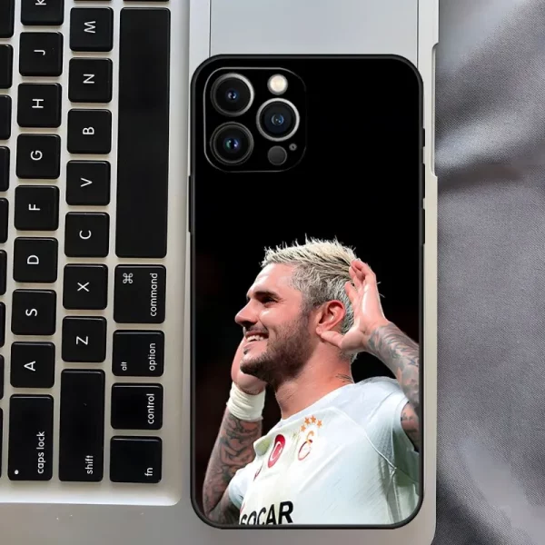 Mauro Icardi Cimbom Phone Case For iPhone 15 14 12 13 11 Pro Max XR XS Max Mini X 7 8 Plus Cover 1