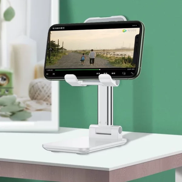 Mobile Phone Holder Stand Desktop Lazy Bedside Universal Support Stand Foldable and Hoisting Multi-Function Lifting Holder 1