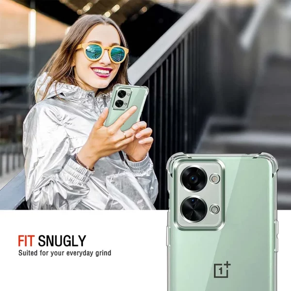 1.5MM Thick Air-Bag Clear Case For OnePlus Nord 2 2T CE 2 3 Lite 5G Shockproof Silicone Phone Cover for OnePlus Nord N10 N100 5G 6