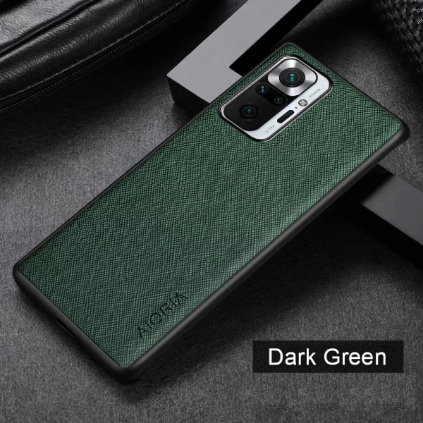 Case for Xiaomi Redmi Note 10 Pro 10T 5G 10S funda Cross pattern Leather cover Luxury coque for  redmi note 10 pro case 3