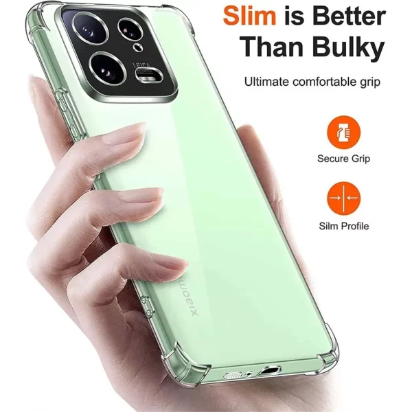 Transparent TPU Case for Xiaomi 13T Pro 12T Pro 13 Lite 11T Pro 12 Lite 11 Lite 10T Pro Phone Case Shockproof soft Cover 5