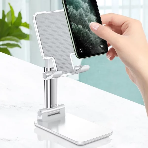 Mobile Phone Holder Stand Desktop Lazy Bedside Universal Support Stand Foldable and Hoisting Multi-Function Lifting Holder 2