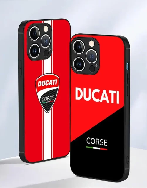 Motorcycle D-DucatiS Logo Phone Case for iphone 15ProMax 11 13 14 Pro Xs Max Mini Xr X 7 8 6 6s Plus Shell Coque 1