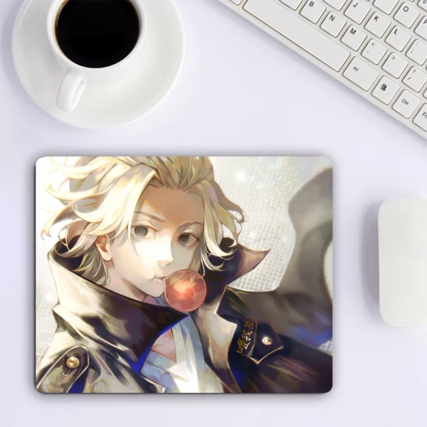 Tokyo Revengers Small Mouse Pad Computer Gaming Accessories Keyboard Mouse Mat Office Desk Pad PC Gamer Mousepad Laptop Mausepad 4