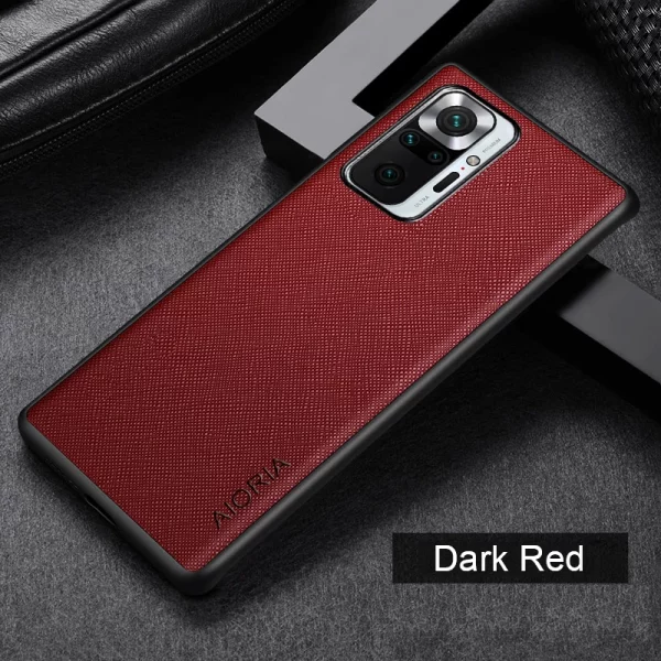 Case for Xiaomi Redmi Note 10 Pro 10T 5G 10S funda Cross pattern Leather cover Luxury coque for  redmi note 10 pro case 5