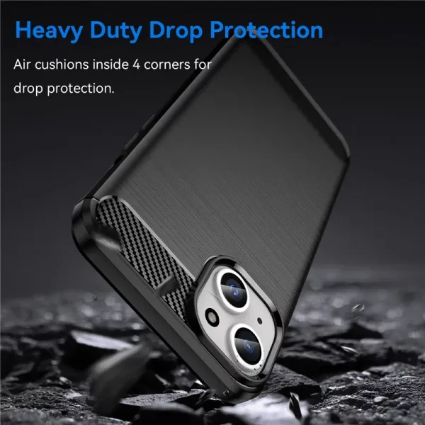 For iphone 7 8 Plus X XR XS Max Case Carbon Fiber Silicone Phone Cases For iphone 11 12 Mini 13 14 15 Pro Max Cover 3