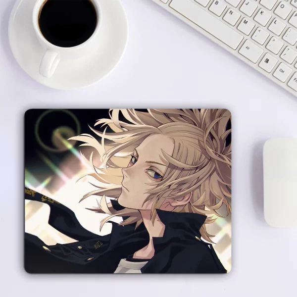 Tokyo Revengers Small Mouse Pad Computer Gaming Accessories Keyboard Mouse Mat Office Desk Pad PC Gamer Mousepad Laptop Mausepad 3