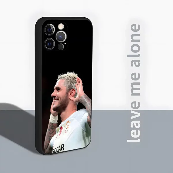 Mauro Icardi Cimbom Phone Case For iPhone 15 14 12 13 11 Pro Max XR XS Max Mini X 7 8 Plus Cover 4